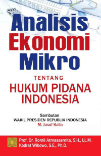 Image of Analisis Ekonomi Mikro  Tentang Hukum Pidana
