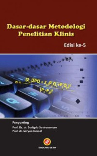 Image of Dasar- Dasar Metodologi Penelitian Klinis Edisi ke-5