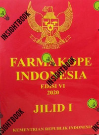 Image of Farmakope Indonesia Edisi  VI 2020 JIlid I