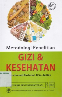 Image of Metodologi Penelitian Gizi & Kesehatan