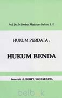 Image of Hukum Perdata: Hukum Benda