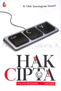 Image of Hak Cipta : Kajian Filosofis dan Historis