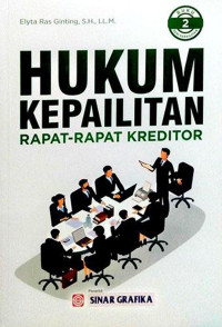 Image of Hukum Kepailitan : Rapat-rapat Kreditor