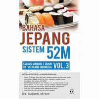 Image of Bahasa Jepang Sistem 52 M