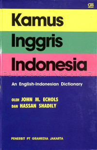 Image of Kamus Indonesia-Inggris