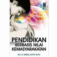 Image of Pendidikan Berbasis Nilai Masyarakat