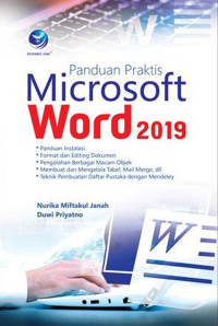 Image of Panduan Praktis Microsoft Word 2019