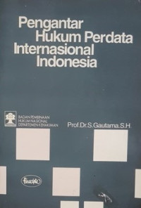 Image of Pengantar Hukum Perdata Internasional Indonesia