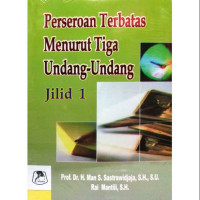 Image of Perseroan Terbatas Menurut Undang-Undang Jilid 1