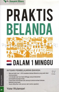 Image of Praktis Belanda dalam 1 Minggu