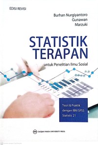 Image of Statistik Terapan Untuk Penelitian Ilmu Sosial