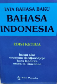 Image of Tata Bahasa Baku Indonesia Edisi Ketiga