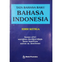 Image of Tata Bahasa Baku : Bahasa Indonesia