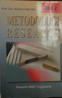Image of Metodologi Research