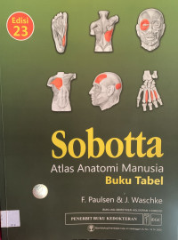 Image of Sobotta Atlas Anatomi Manusia : Buku Tabel