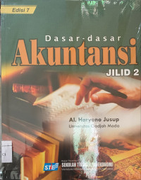Image of Dasar-Dasar Akuntansi  Jilid 2