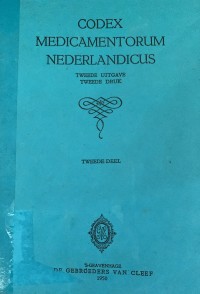 Image of Codex Medicamentorum Nederlandicus