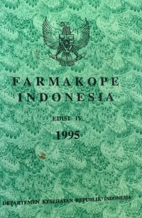 Image of Farmakope Indonesia 1995