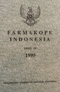 Image of Farmakope Indonesia 1995