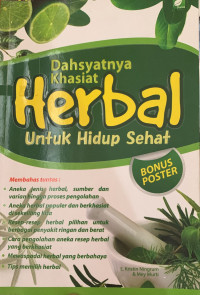 Image of Dahsyat Khasiat Herbal Untuk Hidup Sehat