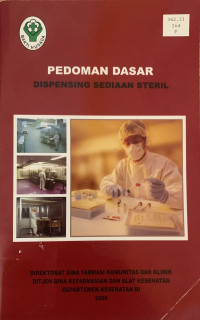 Image of Pedoman Dasar Dispensing Sediaan Steril