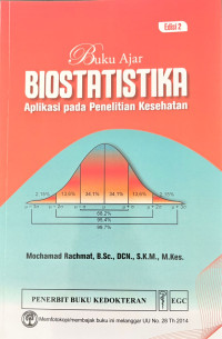 Image of Buku Ajar Biostatistika : Aplikasi pada Penelitian Kesehatan