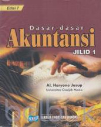 Image of Dasar-Dasar Akuntansi - Jilid 1