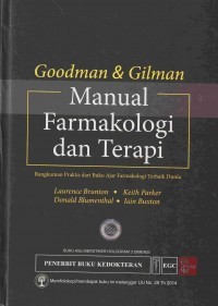 Image of Goodman & Gilman : Manual Farmakologi dan Terapi