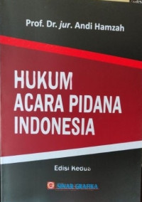 Image of Hukum Acara Pidana Indonesia