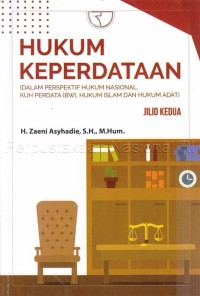 Image of Hukum Keperdataan (Dalam Perspektif Hukum NAsional, KUH Perdata (BW) Hukum Islam dan Hukum Adat)
