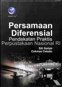 Image of Persamaan Diferensial Pendekatan praktis