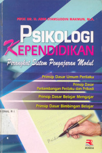 Image of Psikologi Kependidikan : Perangkat Sistem Pengajaran Modul