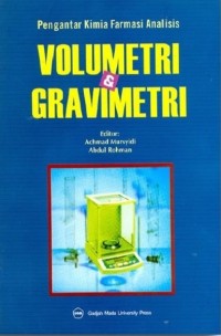 Image of Pengantar Kimia Farmasi Analisis Volumetri & Gravimatri